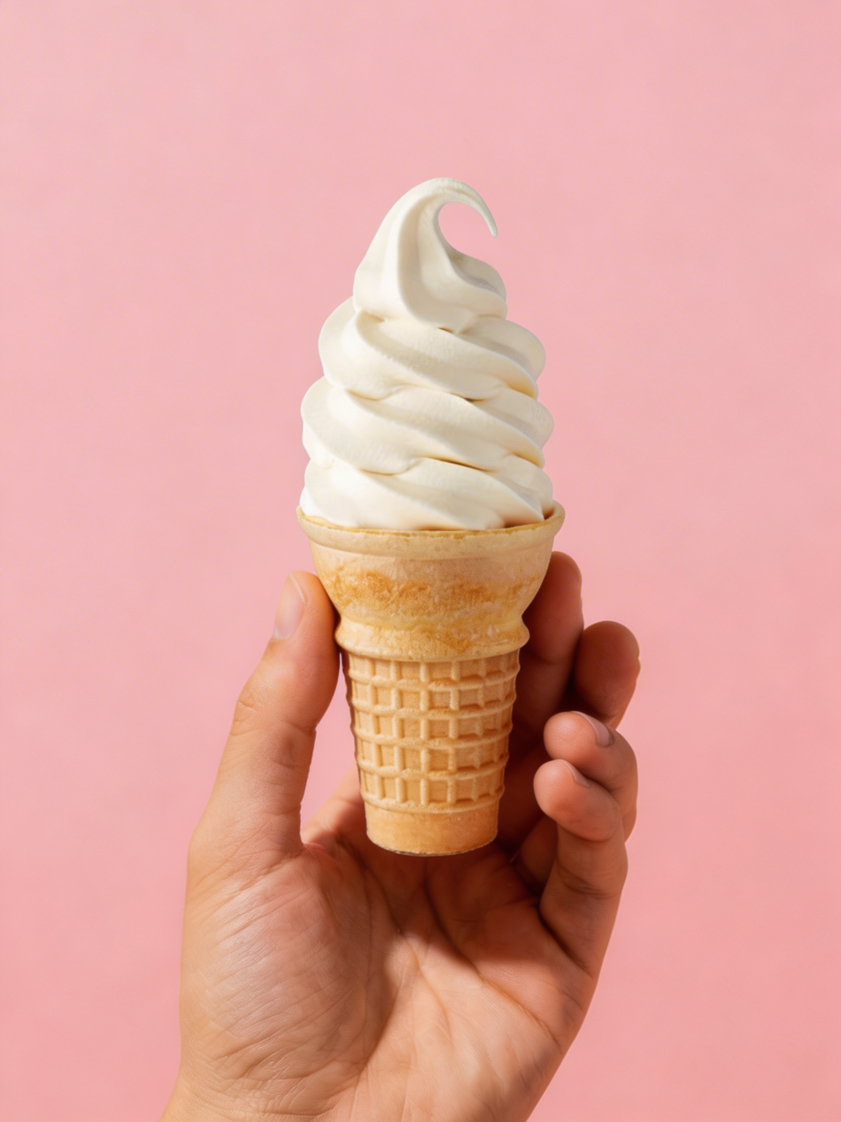 LUKU vanilla soft-serve ice cream